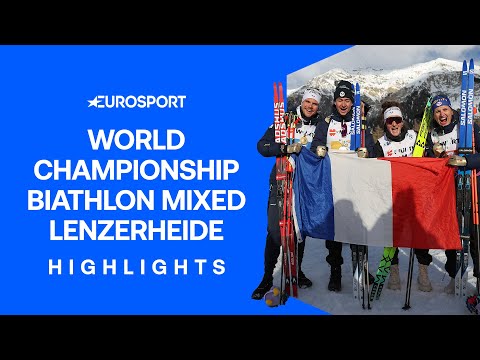 France Triumph In Style 🏆 | Mixed World Championships Biathlon Highlights