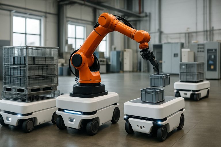 تنسيق سير العمل لسوق الروبوتات المستقلة 2025: التكامل المدعوم بالذكاء الاصطناعي لدعم نمو بمعدل 18% سنوياً حتى 2030