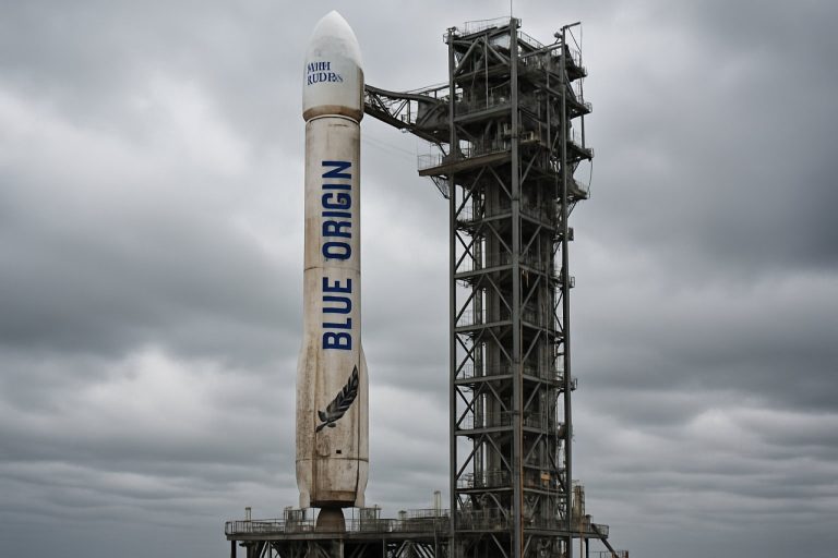 Blue Origin čelí překážkám: Zpoždění startu New Glenn ohrožují ambice v oblasti vesmíru v roce 2025